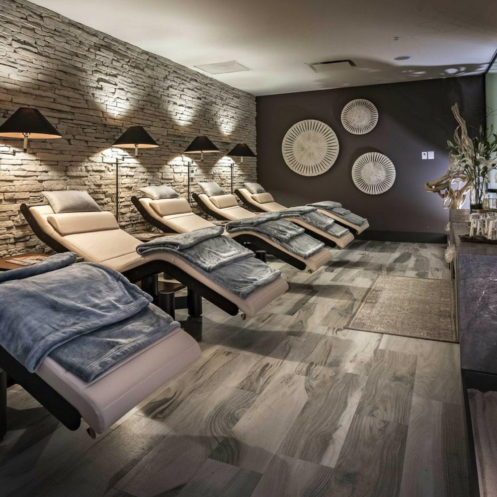 萨菲奢华皇谷酒店 San Pedro Garza Garcia 外观 照片 The relaxation room at the spa