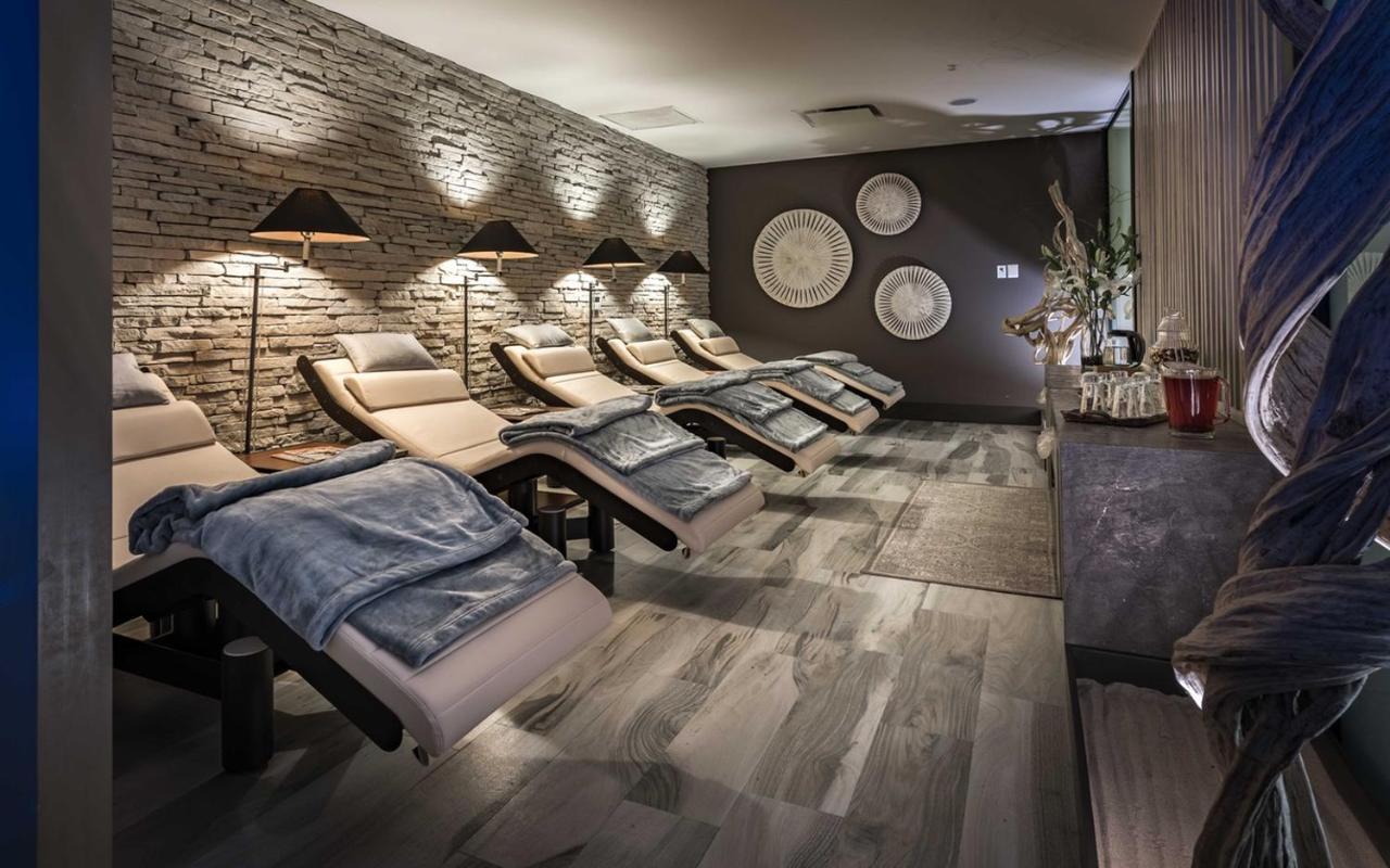 萨菲奢华皇谷酒店 San Pedro Garza Garcia 外观 照片 The relaxation room at the spa